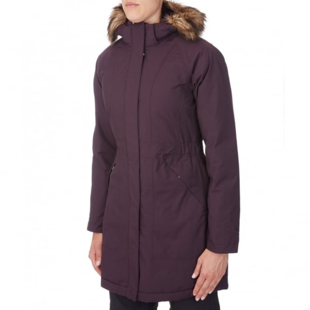 Dark Purple North Face Parka EUC
